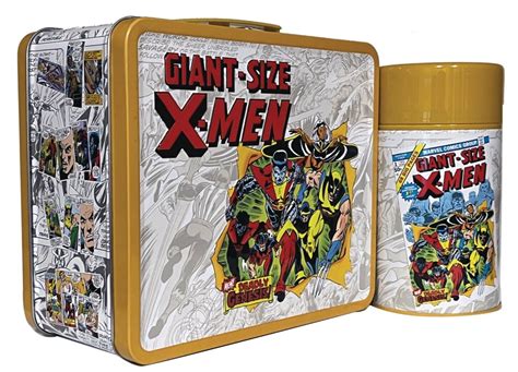 x men metal lunch box|MARVEL Comics Giant Size X.